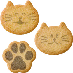 猫や肉球を型どったIZUMIYAのクッキー